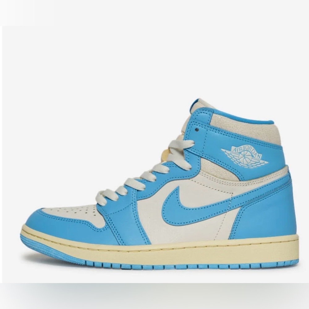 Air Jordan 1 Retro High OG Dark Powder Blue|Sail
